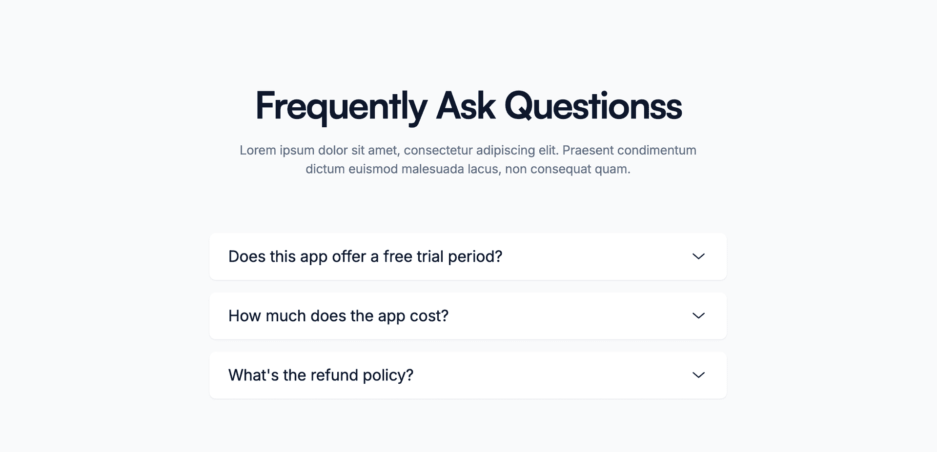 FAQ